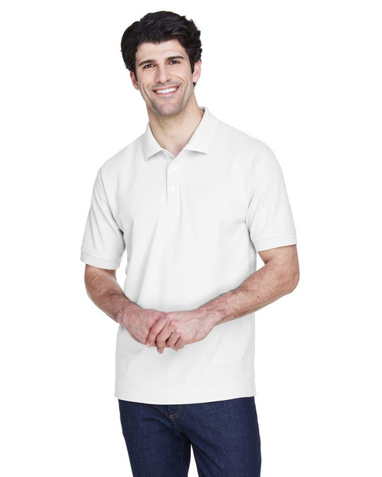 Devon & Jones D100 - Polo à manches courtes en Pima Piqué