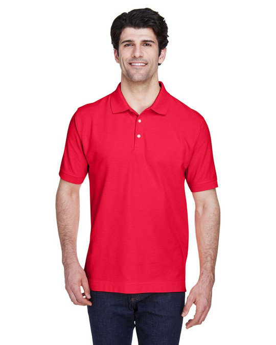 Devon & Jones D100 - Polo à manches courtes en Pima Piqué