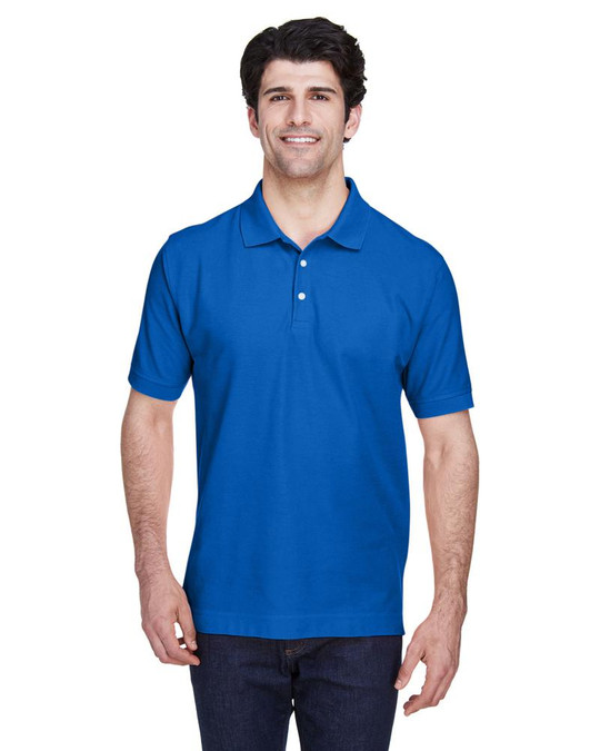 Devon & Jones D100 - Polo à manches courtes en Pima Piqué