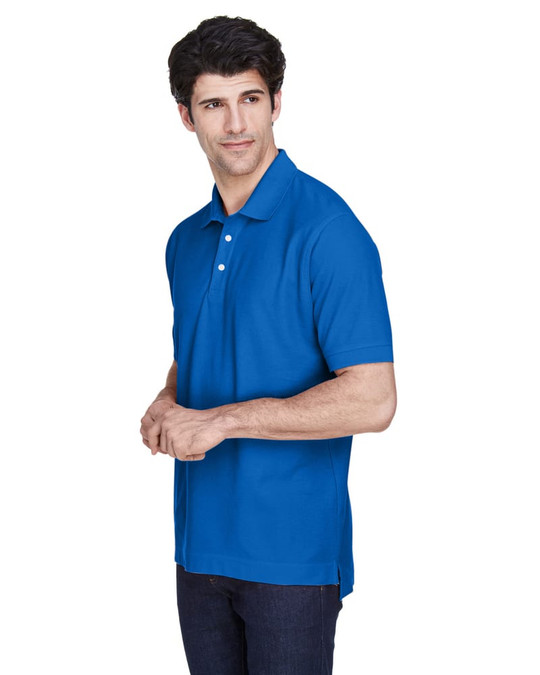 Devon & Jones D100 - Polo à manches courtes en Pima Piqué