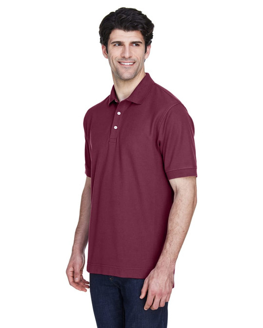 Devon & Jones D100 - Polo à manches courtes en Pima Piqué