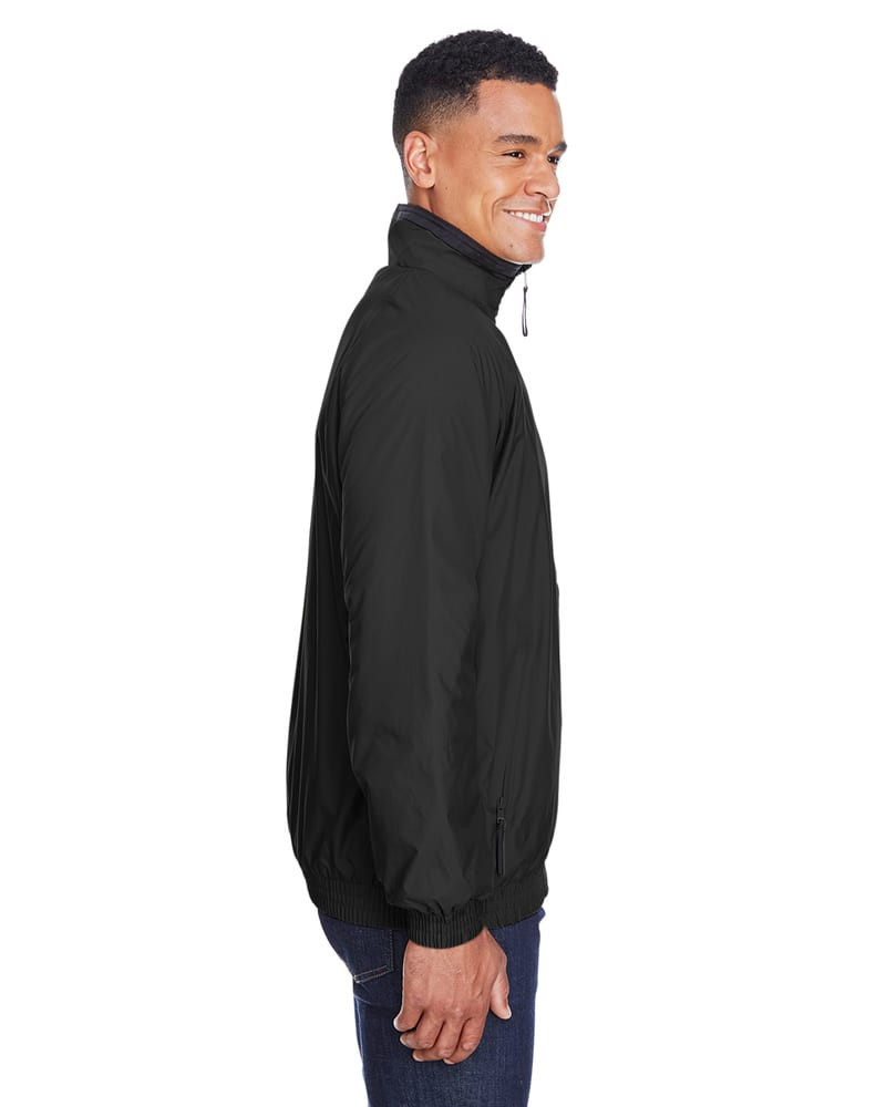 Harriton M740 - Veste en nylon doublée de polaire