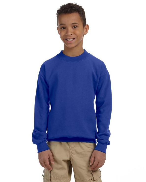 Gildan G180B - Heavy Blend Youth 8 oz., 50/50 Fleece Crew