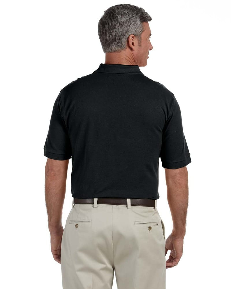 Harriton M200T - Tall 6 oz. Ringspun Cotton Piqué Short-Sleeve Polo