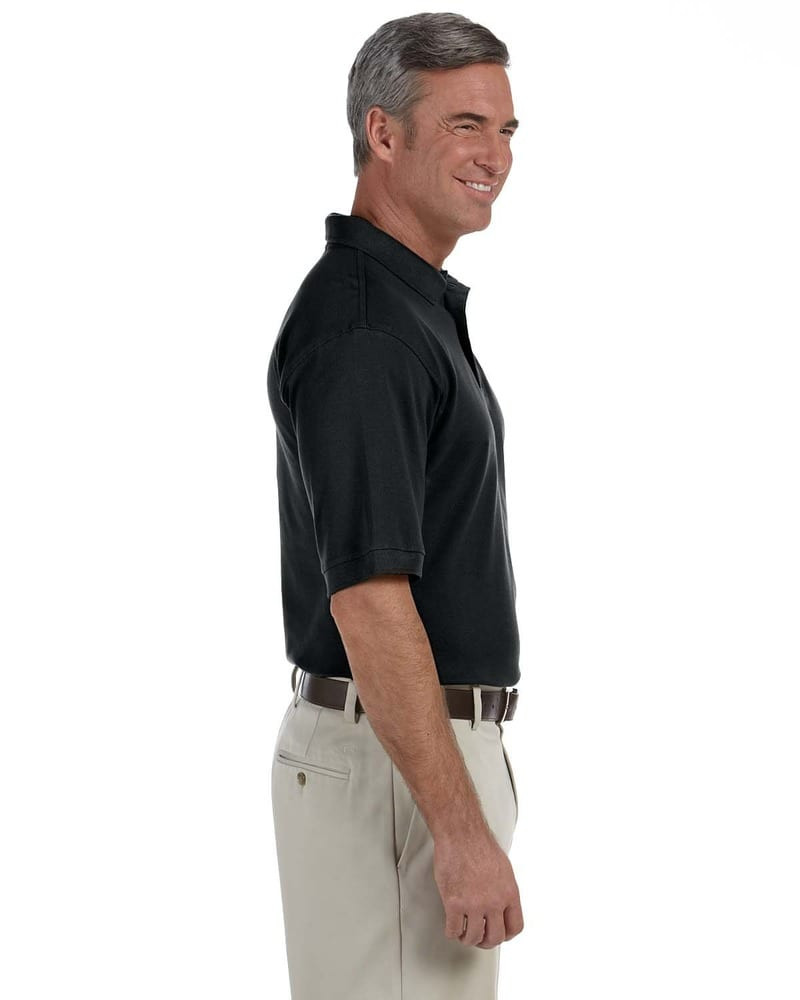 Harriton M200T - Tall 6 oz. Ringspun Cotton Piqué Short-Sleeve Polo