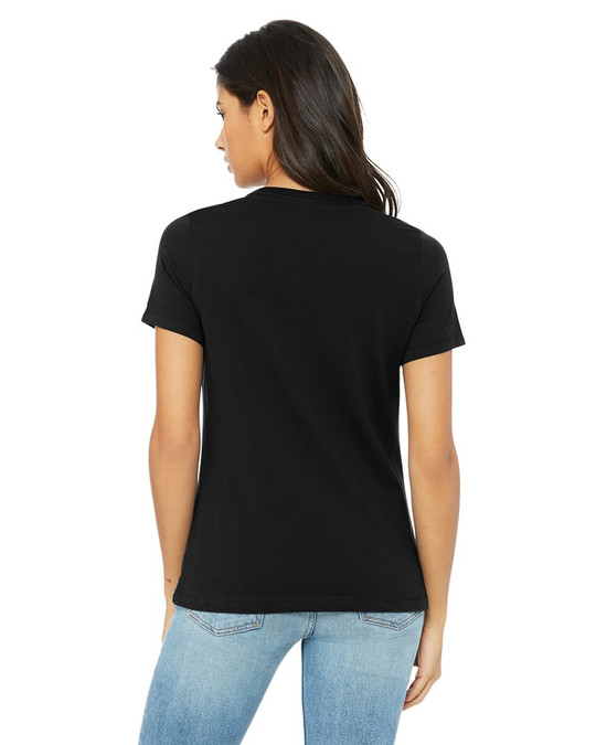 Bella+Canvas B6400 - T-shirt à manches courtes en jersey décontracté pour Missy