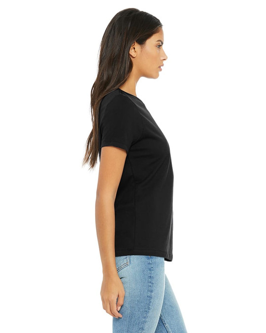 Bella+Canvas B6400 - T-shirt à manches courtes en jersey décontracté pour Missy