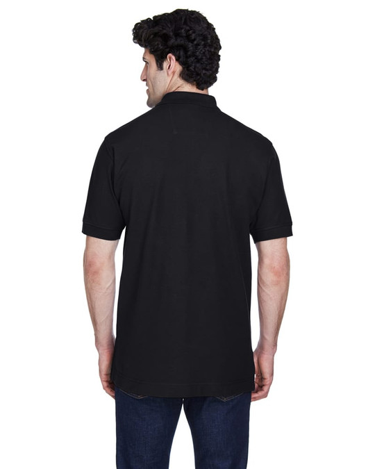 Devon & Jones D100 - Polo à manches courtes en Pima Piqué