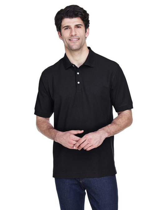 Devon & Jones D100 - Polo à manches courtes en Pima Piqué