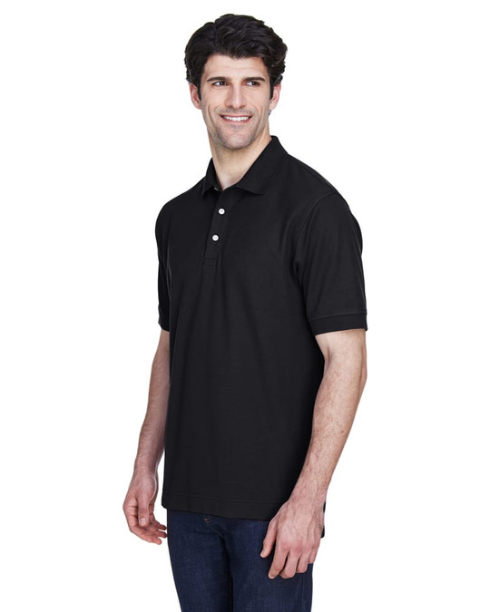 Devon & Jones D100 - Polo à manches courtes en Pima Piqué