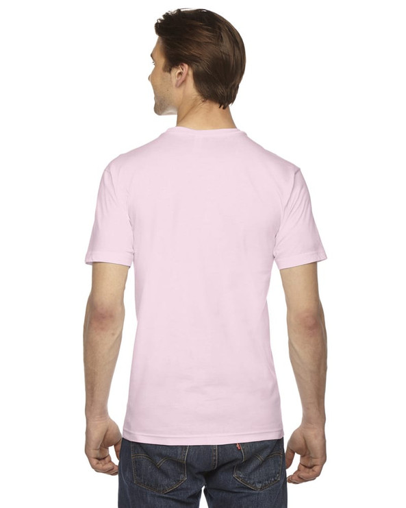 American Apparel 2456 - Unisex Fine Jersey Short-Sleeve V-Neck