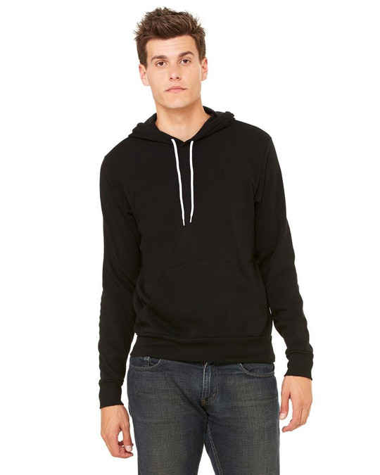 Bella+Canvas 3719 - Hoodie à capuche en molleton poly-coton