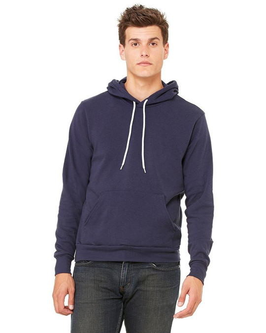Bella+Canvas 3719 - Hoodie à capuche en molleton poly-coton