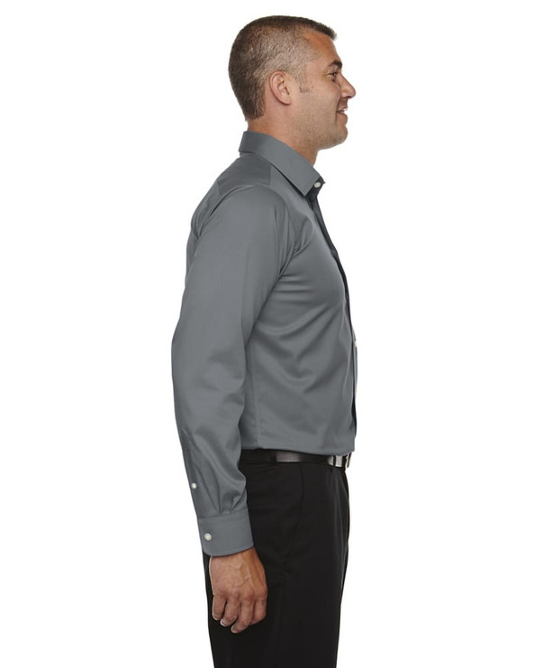 Devon & Jones DG530T - Men's Tall Crown Collection Solid Long-Sleeve Stretch Twill