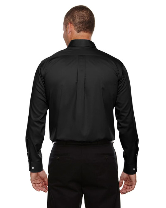 Devon & Jones DG530T - Colección Tall Crown Camisa de Manga Larga Stretch Twill Sólida