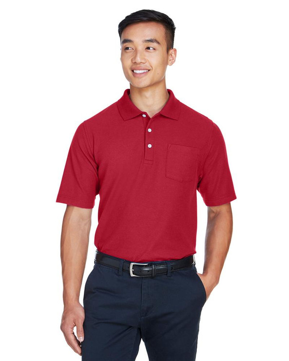 Devon & Jones DG150P - Men's DRYTEC20 Performance Pocket Polo