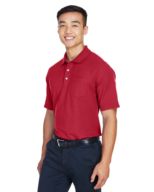 Devon & Jones DG150P - Men's DRYTEC20 Performance Pocket Polo