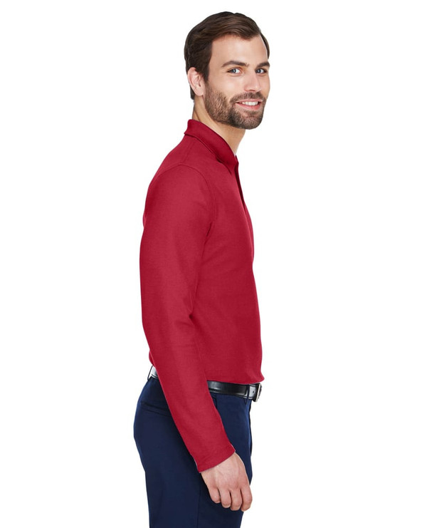 Devon & Jones DG170 - Men's DRYTEC20 Performance Long-Sleeve Polo