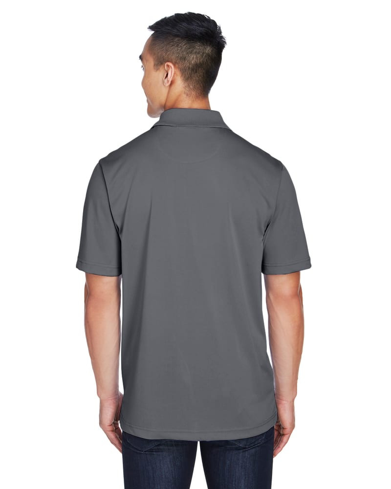 Harriton M345 - Men's Advantage IL Snap Placket Performance Polo