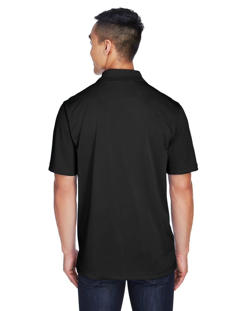 Harriton M345 - Men's Advantage IL Snap Placket Performance Polo