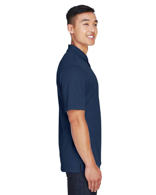 Harriton M345 - Polo de Performance à Patte à Pression Advantage IL