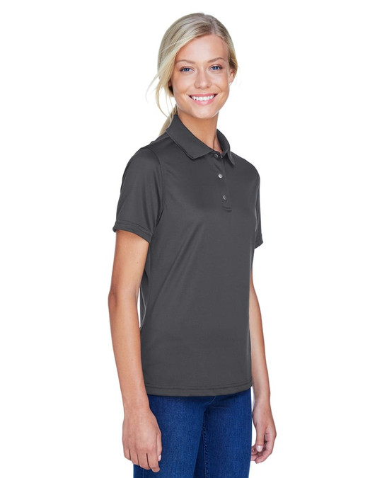 Harriton M345W - Polo de Performance à Patte à Pression IL Advantage pour Dames