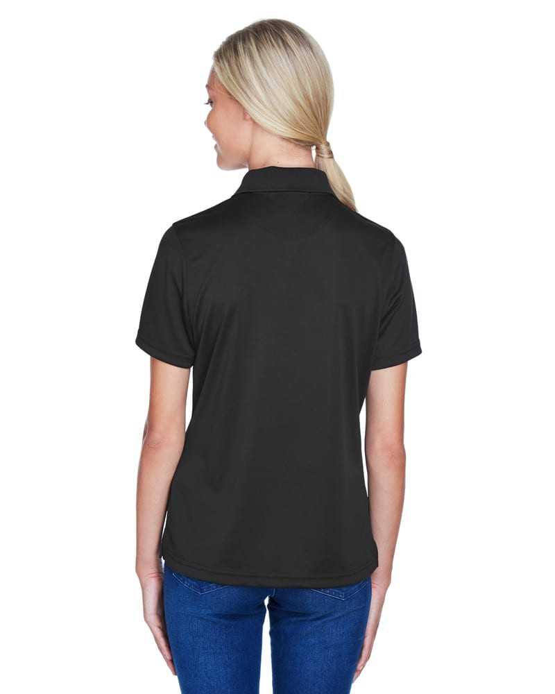 Harriton M345W - Ladies Advantage IL Snap Placket Performance Polo