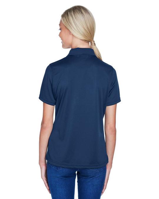 Harriton M345W - Polo de Performance à Patte à Pression IL Advantage pour Dames