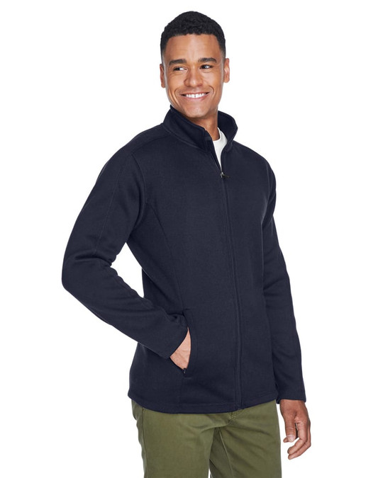 Devon & Jones DG793 - Veste en molleton à fermeture éclair complète Bristol
