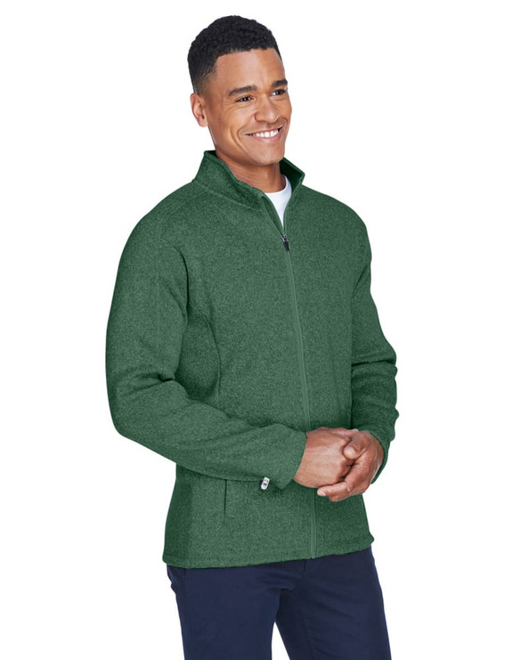 Devon & Jones DG793 - Men's Bristol Full-Zip Sweater Fleece Jacket