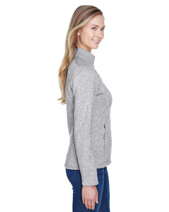Devon & Jones DG793W - Veste en molleton à fermeture éclair complète pour dames Bristol