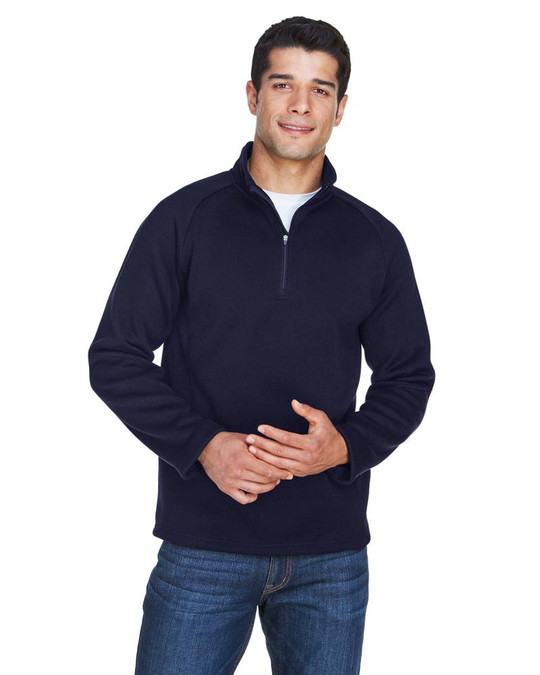 Devon & Jones DG792 - Demi-zip en molleton Bristol