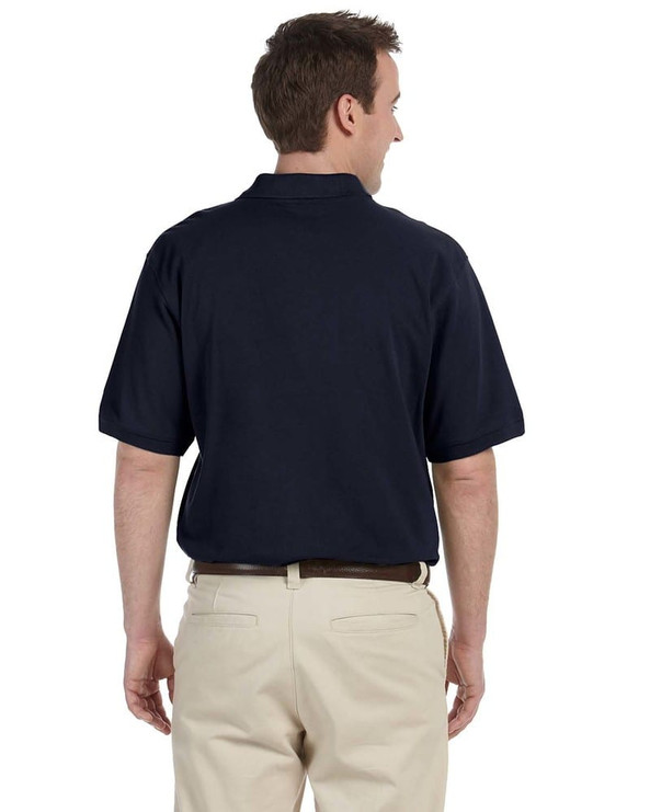 Harriton M265T - Men's Tall Easy Blend Polo