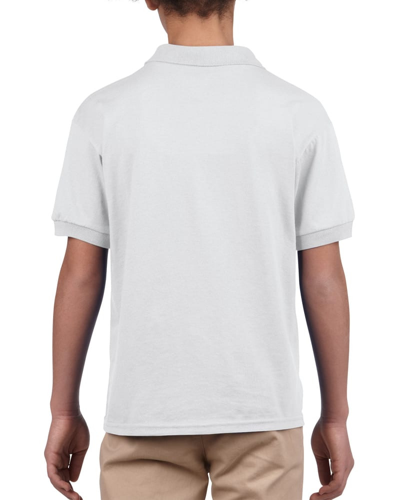 Gildan G880B - DryBlend® Youth 5.6 oz., 50/50 Jersey Polo