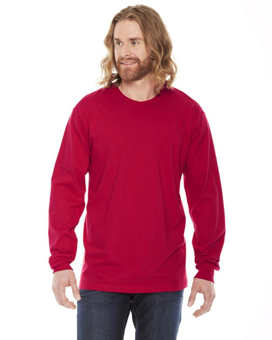 American Apparel 2007 - T-shirt à manches longues en jersey fin