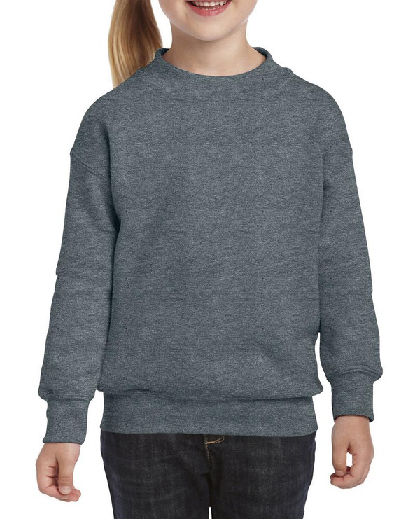 Gildan G180B - Heavy Blend Youth 8 oz., 50/50 Fleece Crew