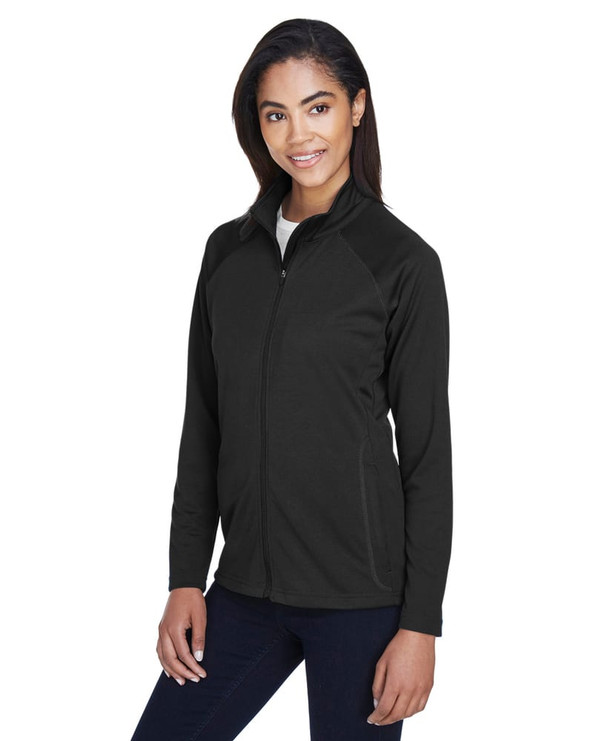 Devon & Jones DG420W - Ladies Stretch Tech-Shell® Compass Full-Zip