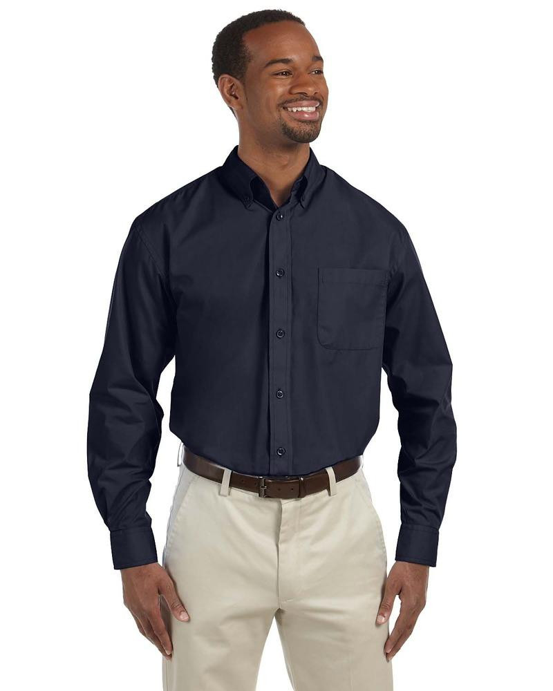 Harriton M510 - Men's 3.1 oz. Essential Poplin