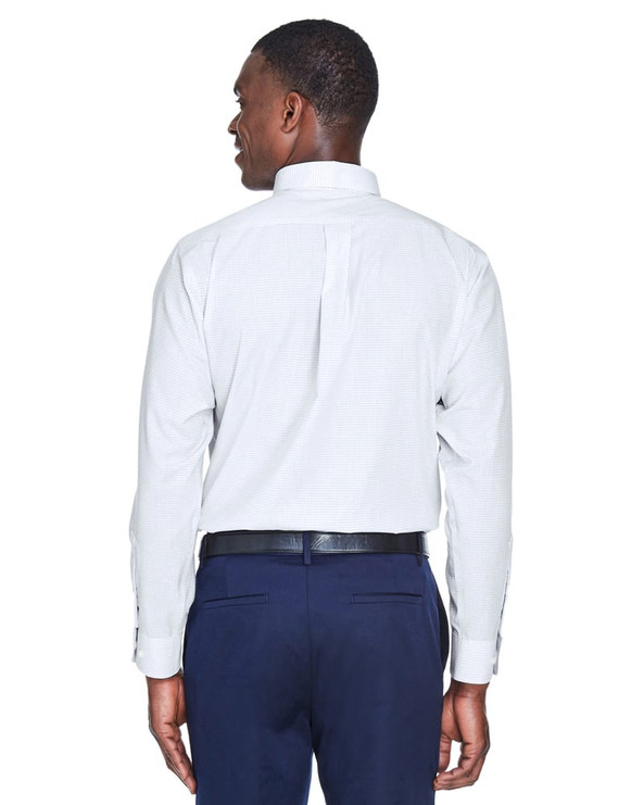 Devon & Jones DG510 - Men's Crown Collection Micro Tattersall
