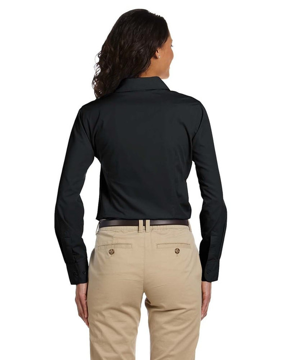 Harriton M510W - Ladies 3.1 oz. Essential Poplin