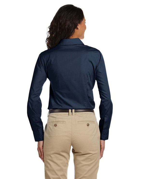 Harriton M510W - Ladies 3.1 oz. Essential Poplin