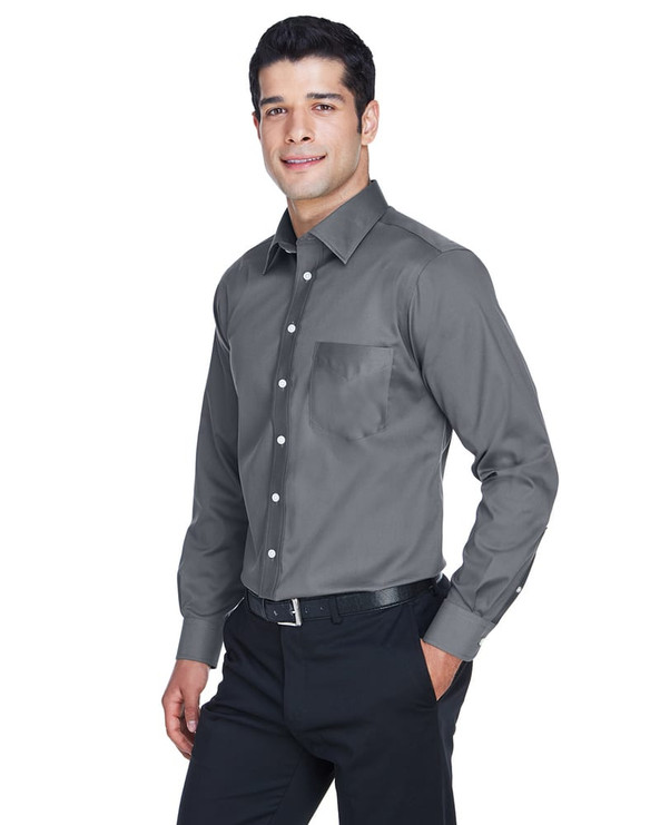 Devon & Jones DG530 - Men's Crown Collection Solid Stretch Twill