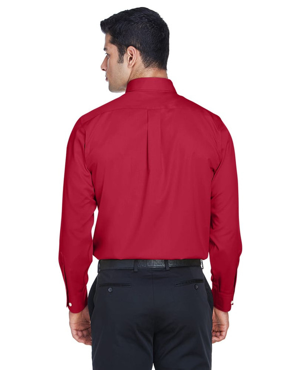 Devon & Jones DG530 - Men's Crown Collection Solid Stretch Twill