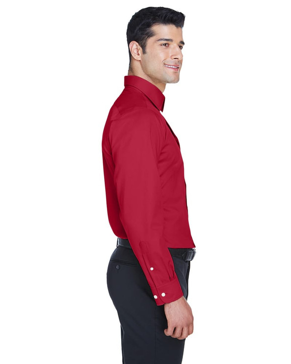 Devon & Jones DG530 - Men's Crown Collection Solid Stretch Twill