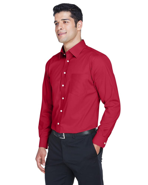Devon & Jones DG530 - Men's Crown Collection Solid Stretch Twill