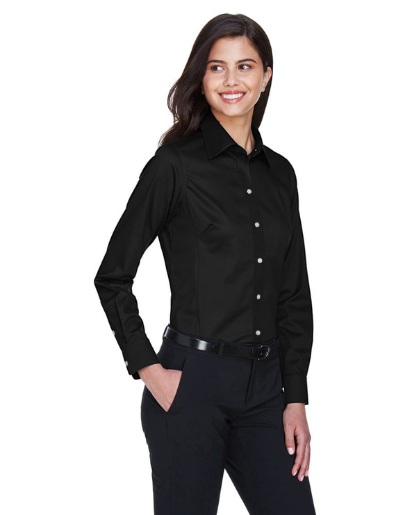 Devon & Jones DG530W - Ladies Crown Collection Solid Stretch Twill