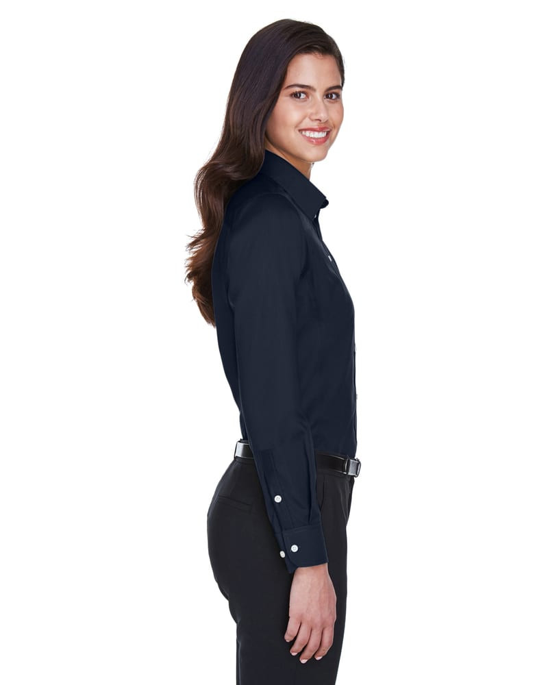 Devon & Jones DG530W - Colección Crown para Damas Twill Elástico Sólido