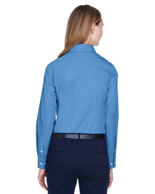 Devon & Jones D620W - Collection Couronne pour Dames en Broadcloth Uni