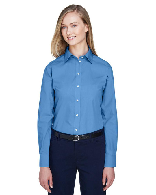 Devon & Jones D620W - Collection Couronne pour Dames en Broadcloth Uni