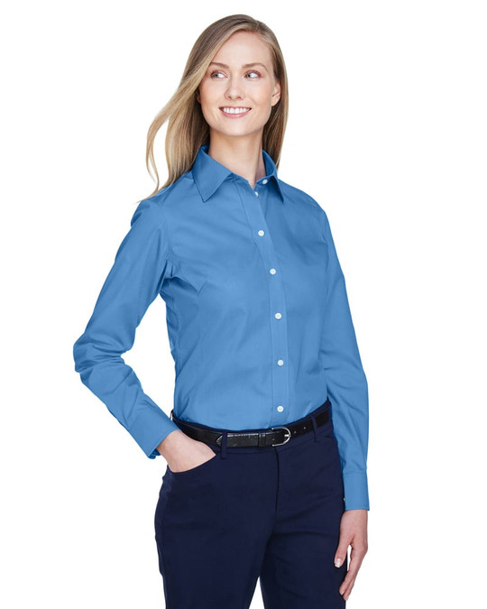 Devon & Jones D620W - Collection Couronne pour Dames en Broadcloth Uni